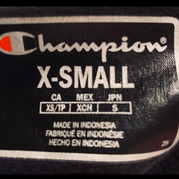 Champion cropped sweatshirt. - Picture 3 of 3